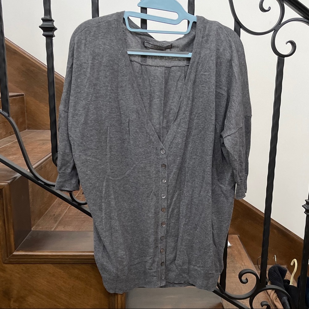 To the Max 3/4 sleeve boyfriend cardigan medium